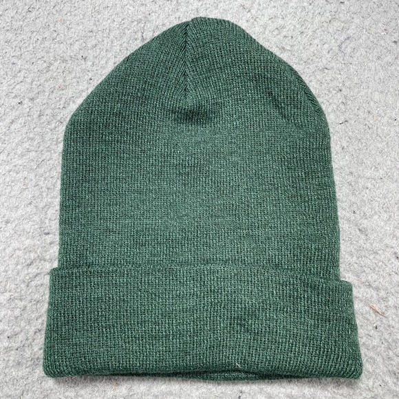 Masters Hat Beanie Mens One Size Green Golf American Needle Knit Winter - Picture 3 of 10